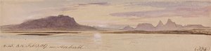 Cerca de Abu Simbel de Edward Lear